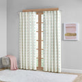 Donshay Cotton Blackout Curtain - Jacquard Pom Pom Window Panel