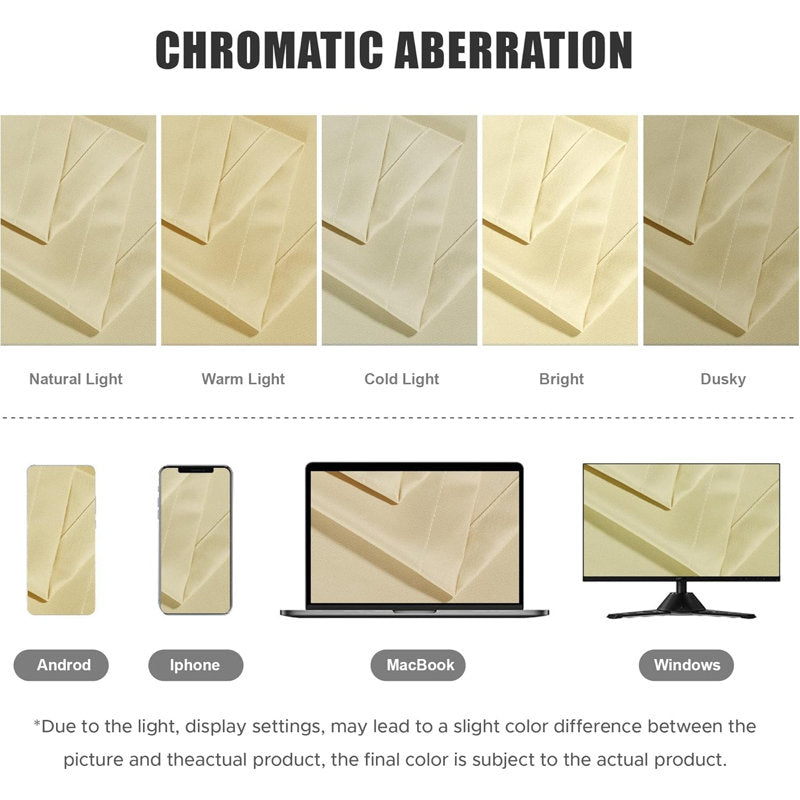 Outdoor Patio Curtain - Waterproof Polyester Privacy Drape for Porch