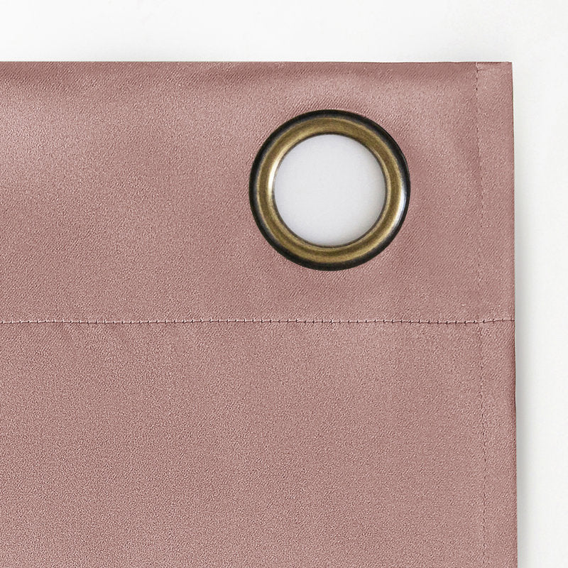 100% Blackout Magnetic Curtain Pair - Thermal Grommet Panels for Sleep