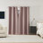 100% Blackout Magnetic Curtain Pair - Thermal Grommet Panels for Sleep