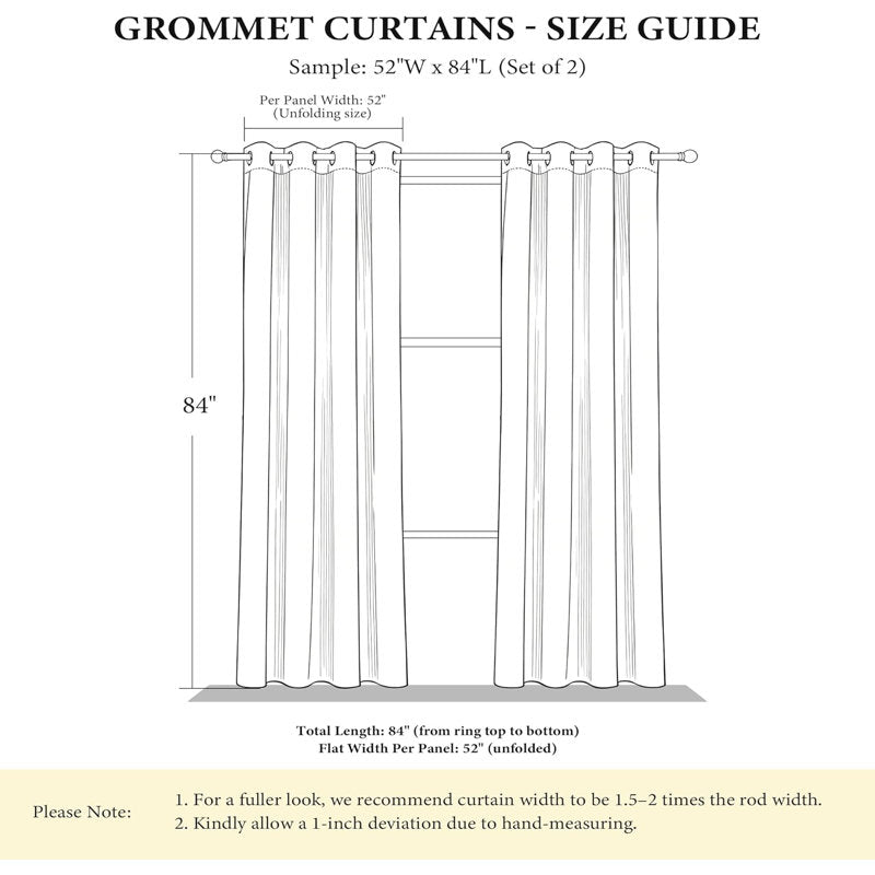Velvet Blackout Curtains - Luxury Thermal Insulated Drapes (Set of 2)